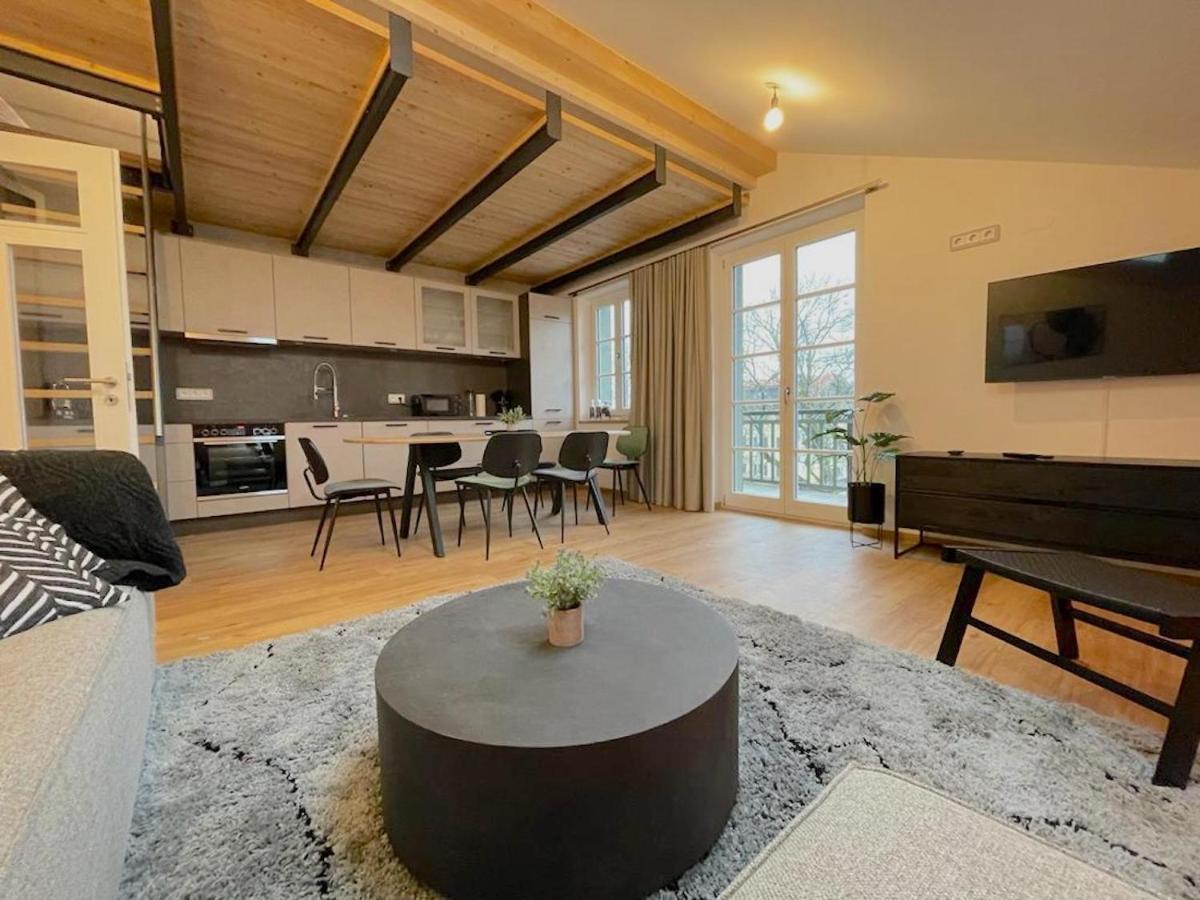 Gmunder Premium Dachgeschoss-Apartments Gmund am Tegernsee Buitenkant foto